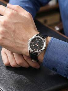 1PC Men Women 18mm 20mm 22mm Fashion Black Crocodile Print Soft Leather Watchband Compatible With Samsung Galaxy Watch 7 6 5 4 40mm/44mm,Compatible With Watch,Compatible With HUA-WEI Watch GT2/GT3,Compatible With HONOR Watch,Watchbands For Smartwatch,Dressy Wristbands Strap Replacement, - Black - View 6