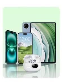 Nuevos auriculares inalámbricos TWS WoSD 2026 - Libertad inalámbrica verdadera sin igual con diseño ergonómico, que ofrece una comodidad máxima y graves potentes, llamadas estéreo HD ACC, compatibles con dispositivos Android, ¡ideales para entusiastas del deporte y la música! - Ver 4