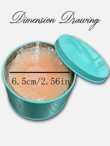 2/10片装可重复使用隐形乳贴，防滑隐藏式设计，适合多种场合 - 淺粉色 - 查看 2