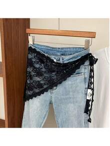 1 pieza Pañuelo/Pañoleta con adorno floral de encaje - Multicolor - Ver 5