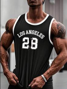 Sleeveless Basketball/Training/Fitness Top, Comfortable, Lightweight Black - Black - View 1