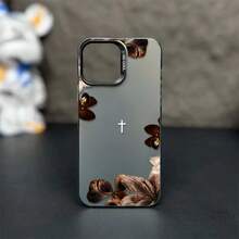1pc White English God Girl Graphic Full Coverage TPU Shockproof Phone Case Compatible With Apple 17,16, 15, 14, 13, 12, 11 Pro Max Waterproof Anti-Fall Scratch Resistant-For-Your-New- - 多色5 - 查看 1