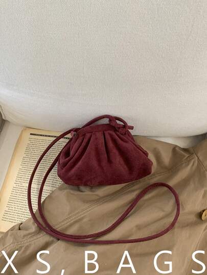 2026 Summer New Seashell Bag, Matte Texture Shoulder Bag, Retro Fashion Crossbody Bag