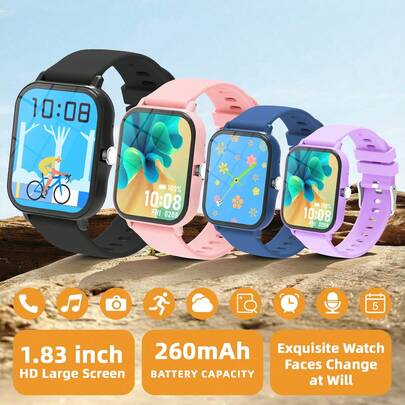 Full Touch Smart Watch: Supports Wireless Calling, Pedometer, Music Control, Remote Photography, Alarm Clock And Other Multi-Functional Smart Watch. Suitable For Android/IOS Phones, Suitable For Men And Women To Wear. Equipped With 260mAh Battery. It Is An Ideal Gift Choice For New Year, Thanksgiving And Christmas.