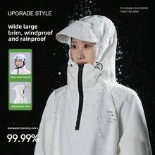 女士时尚加厚雨衣，多功能防水雨披，适用于户外活动、骑行、旅行、徒步、花园等，是旅行必备、便携必备、沙滩必备、毕业季、毕业典礼、毕业礼物、祝贺毕业、毕业典礼、毕业派对、户外必备、旅行便携、徒步必备、露营必备、便携工具、夏季必备、夏季便携、雨衣/雨夹克/防水夹克/雨披/防水雨披/雨衣/不透水/雨具/儿童雨衣/成人雨衣/户外 - Men/Women - 查看 10