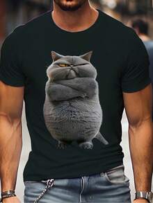 Men Outdoor Tees & Tanks - Black - View 1