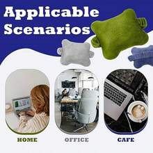 Ergonomic Wrist Rest Set, Wearable Mouse & Keyboard Support Pad, Portable For Gaming & Typing - Mouse Pad - View 7