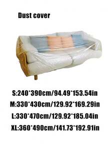 Tấm phủ bảo vệ bằng nhựa trong suốt chất lượng cao, cỡ lớn, co giãn, dùng một lần, thích hợp cho ghế sofa, máy điều hòa, TV, tủ lạnh, v.v. Sử dụng trong nhà và ngoài trời, quà tặng Ngày của Mẹ, trang trí phòng ngủ, sân vườn, trang trí nhà bếp, mùa hè, bãi biển, đồ dùng cần thiết khi đi du lịch, trang trí phòng, đồ chơi mềm dẻo, quà tốt nghiệp. - Nhiều màu - Xem 10