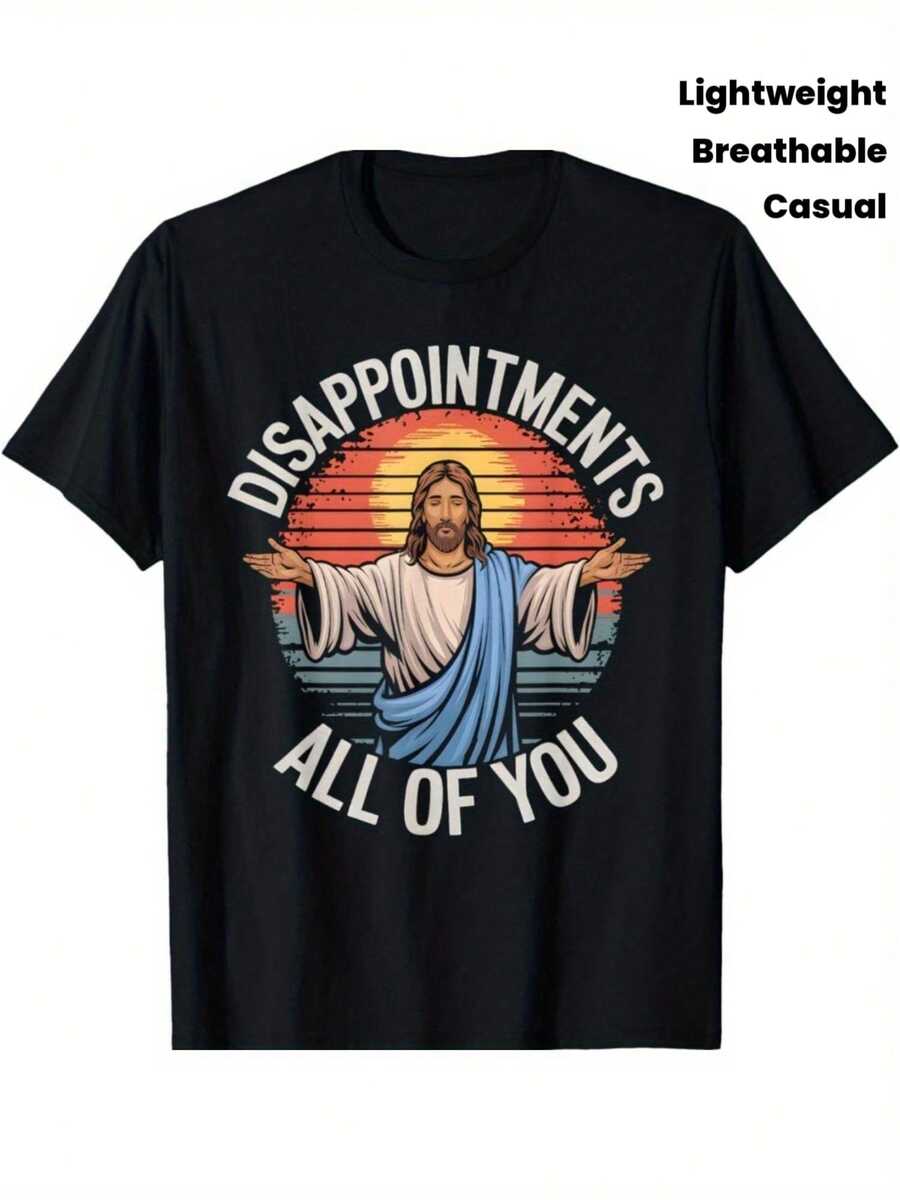 Men Outdoor Tees & Tanks - Black - View 1