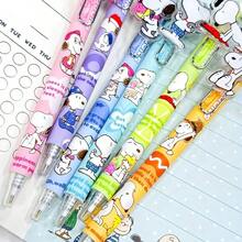 SNOOPY 1支史努比中性色圆珠笔，非常适合返校季、学习用品、课堂奖励、节日和家庭聚会礼物（随机发送6款中的1款） - 按動筆 - 查看 4