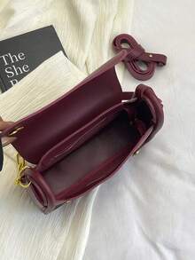 2026 Fashionable Versatile Shoulder & Crossbody Bag For Women - Burgundy - View 10