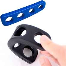 1/2 piezas Entrenador de dedos para tiro de baloncesto, dispositivo de asistencia para la postura de la mano en tiros de tres puntos, accesorio de entrenamiento de baloncesto para mejorar la precisión del tiro - Multicolor - Ver 7