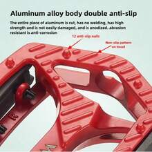 1 Pair Bicycle Pedals With DU Bearings, Aluminum Alloy Mountain Bike/Road Bike Universal Pedals - Multicolor - View 4