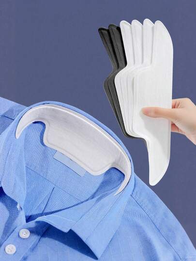 10/30/50pcs Disposable Sweat Absorbing Pads, Hat Sweatband Liners, Hat Collar Anti-Sweat Anti-Stain Tapes, Shirt Collar Sweat Absorbing Stickers, Cuff Anti-Stain Stickers, Suitable For Hats, Forehead, Hat Lining, Shirts, Clothes, Anti-Sweat, Anti-Stain, Self-Adhesive, Heat Insulation, Unisex