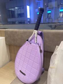 XINGNAN 2025 New High-End Professional Tennis Racket Bag, Shoulder Bag For Badminton Training, Suitable For Teenagers, Available In Pink, Purple For Women, White, Black For Men, Lightweight Crossbody Outdoor Backpack With Large Capacity - Multicolor - View 2