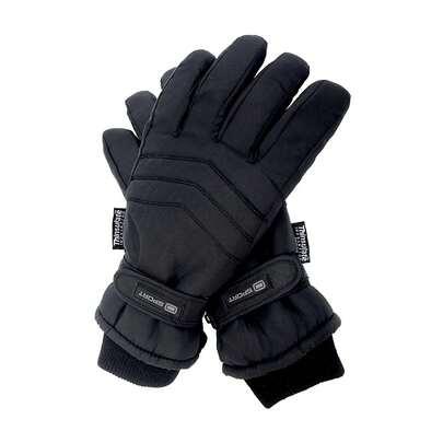  Mens Padded Thinsulate Gloves Thermal Lined Ski Gloves Motorbike Outdoor