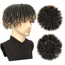 Dreadlock Topper For Men Afro Twist Braided Dreads Locs Hair Toupee Synthetic Hair Extension Daily Party Use - Nhiều màu - Xem 10