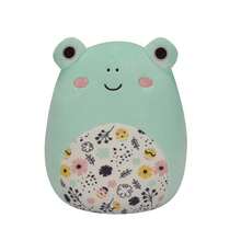 5英寸Squishmallows复活节Ada小牛（带花朵肚皮）、Aimee黄色小鸡巧克力蛋、Caroleena 5英寸胡萝卜超柔软毛绒复活节娃娃、Rocky浣熊、Suey奶昔兔、Fritz青蛙，Kellytoy官方毛绒玩具，柔软多彩，适合所有年龄段儿童，可水洗，蓬松柔软。 - 彩色 - 查看 7