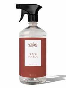 Scented Water Refill 1 Liter Room Aroma For Fabrics, Clothes, Curtains, Bathroom - Black Vanilla - View 1