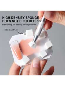 LIMEGIRL Soft Nail Sponges, Reusable Nail Sponges,Nail DIY Sponges, Nail Art Sponges, 1pc Grabbing Pen Professional Accessories Manicure Salon Supplies - Multicolor - View 2