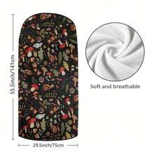 Retro Cottagecore Mushroom Snail Ferns Car Seat Covers Front Seats, Car Seat Protector Universal Fit Most Truck SUV Van Auto Interior Decor Boho Car Accessories For Women - 樣式 1 - 查看 2