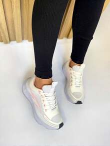 Unisex Walking Shoes For Gym And Fitness - 淺粉色 - 查看 1