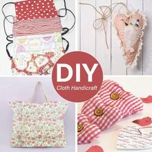 8pcs 40*50cm Printed Patchwork Fabric Squares, Suitable For Sewing And Quilting, Multi-Color - default - View 6
