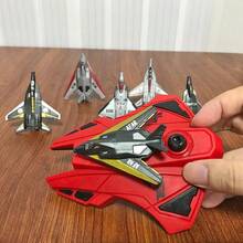 Red Launcher Can Launch Fighter Jet + Airplane Can Be Loaded, Can Launch Fighter Jet, Children's Toy Boys Christmas Gift Suitable For 3 Years Old And Above - Red - View 10