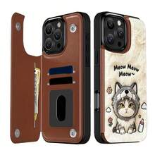Cardholder Phone Cases - 黑色 - 查看 4