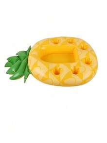 1pc Multifunctional Inflatable Cup Holder, Swimming Pool Floating Drink Coaster, Beverage & Snack Holder For Swimming Pool, Beach, Party - Multicolor - View 9