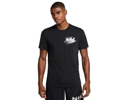  Nike Eclipse Men's T-Shirt Black FREE UK DELIVERY Regular Fit 57%Cotton 43%Polyester Machine Washable