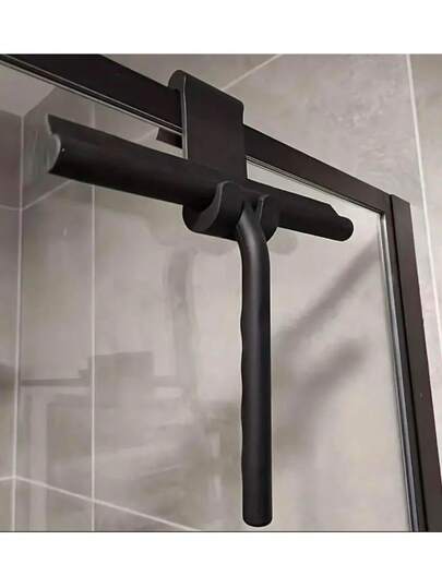 1 Stück Duschglas & Spiegel Abzieher - Geeignet für Fliesenwände, Autofenster, Badezimmer, Küche, Schlafzimmer und Wohnzimmer; ideal als Geschenk zu Feiertagen oder Muttertag, Badezimmer Accessoire Fensterreinigungswerkzeug