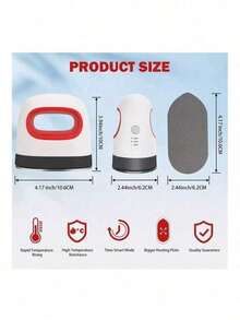 Mini Heat Transfer Machine, Portable Heat Press Machine For T-Shirts, Labels, Shoes, Logo Sublimation Printing, Mini Multipurpose Sublimation Iron For Home Vinyl Transfer - US A Type Plug(110-127V) - View 3