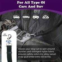 Car Seat Belt + 1 Dog Safety Vest - Adjustable Car Seat Restraint Belt ...