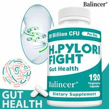 20 Billion CFU H. Pylori - Dietary Supplement, Support Digestive & Gut Health - 120 Capsules - 1 chai - Xem 9