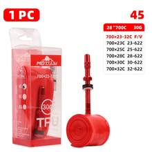MOTSUV Road Bike TPU Inner Tube 700*23-32C Aluminum Alloy 45/65/85mm Presta Valve Ultralight Cycling Tire Tube Red - Multicolor - View 12