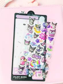 Pegatinas 3D con relieve luminoso, pegatinas de dibujos animados para niños - Multicolor - Ver 2