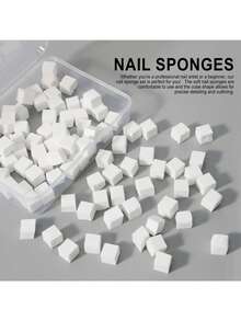 LIMEGIRL Soft Nail Sponges, Reusable Nail Sponges,Nail DIY Sponges, Nail Art Sponges, 1pc Grabbing Pen Professional Accessories Manicure Salon Supplies - Multicolor - View 3