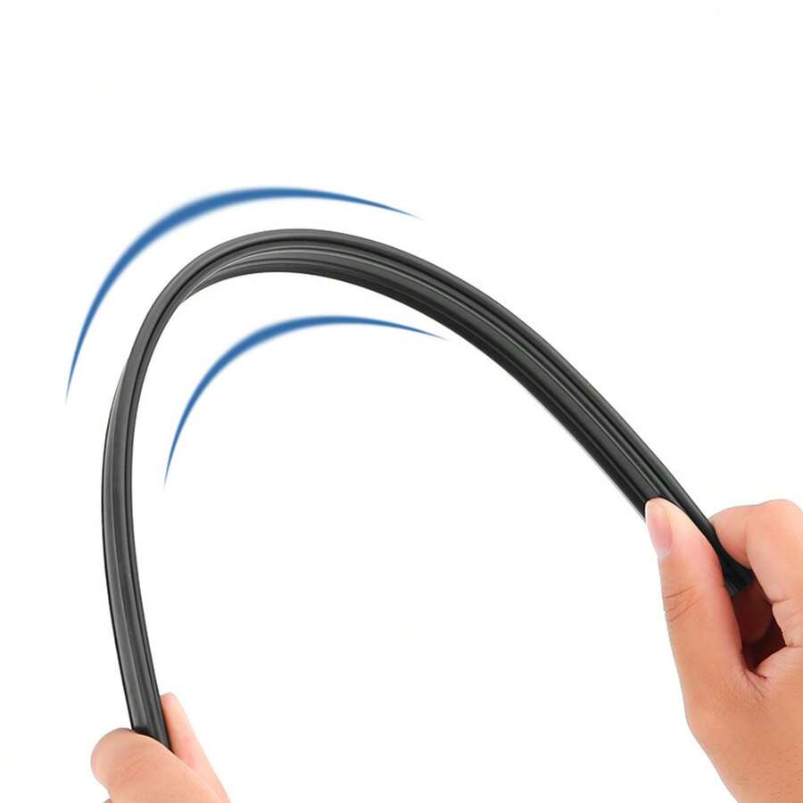 1 pieza/2 piezas Burlete para ventana, Burlete de moldura de ventana, Para ajuste, PVC, Izquierda y derecha frontal - multicolor - Ver 1