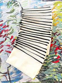 5/10/20/50 piezas Bolsas de lona en blanco para pintura DIY, impresión digital, manualidades. Adecuado para volver a la escuela, fiestas, decoración de eventos de spa, bolsas de regalo reutilizables, bolsas de cosméticos portátiles, juegos de maquillaje de viaje. Juegos de regalo expresivos para dibujar, almacenar bocadillos y regalos, bolsos y carteras lindos. - Beis - Ver 31