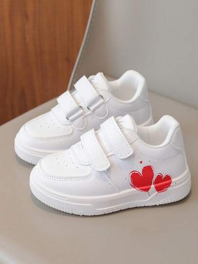 Zapatos deportivos casuales de moda para niños, zapatos blancos pequeños, zapatos deportivos de campus, zapatos para correr, adecuados para eventos deportivos de todas las temporadas