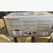 1.8L Large Capacity Multi-Function Turkish Coffee Pot, Marble Pattern Non-Stick Coating, Universal For All Stoves, Faux Wood Handle - Multicolor - View 10