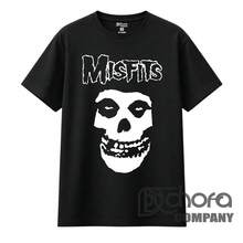 Misfits Rock Band T-Shirt, Cotton Shirt - 黑色 - 查看 2