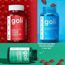 3 Bottles Of Goli Bundle: Ashwagandha KSM-66 & Vitamin D2, Apple Cider Vinegar & Vitamin B12, Pre, Post, Probiotics Gummy - 3-In-1 Gluten-Free, Vegan, Non-GMO, Made In USA 3set - 1套 - 查看 5