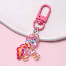 MY LITTLE PONY 5个/套 小马宝莉闪亮钥匙扣 - 可爱创意彩虹小马包包挂饰，返校季、万圣节和圣诞节的理想礼物 - 彩色 - 查看 9