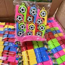 Plastic Whistles - Colorful Party Favors, Birthday Gift Bag Fillers, Carnival Creative Gifts (Random Assortment) Party Favors - Multicolor - View 1
