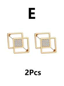 Cinch Clips For Women Clothing Clips Back Cinch Set To Hold Sweater Together Shawl Cardigan Collar Clip To Tighten Dress Pant Waist Tightener - Multicolor - View 16