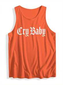 Plus Size-Women's Fashionable Summer Yoga Old England Tank Top - Slim Fit, Breathable, Soft - Women's Casual Sports Sleeveless Shirt (Black, Pink, Orange)-1XL-5XL - Orange - View 5