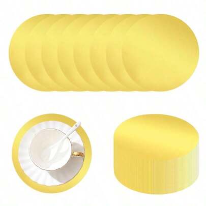 paquete de 12/24 piezas, Manteles individuales de 33cm, Manteles individuales desechables, Manteles individuales con patrón de espejo dorado, Adecuados para el Día de San Valentín, Acción de Gracias, Fiestas de cumpleaños, Fiestas de bodas, Duchas nupciales, Cenas, Banquetes, Mesas de comedor, Picnics, Cafés y otras ocasiones.