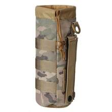 Tactical Molle Water Bottle Pouch, Military Outdoor Hiking Belt Holder Water Bottle Bag - Multicolor - View 16